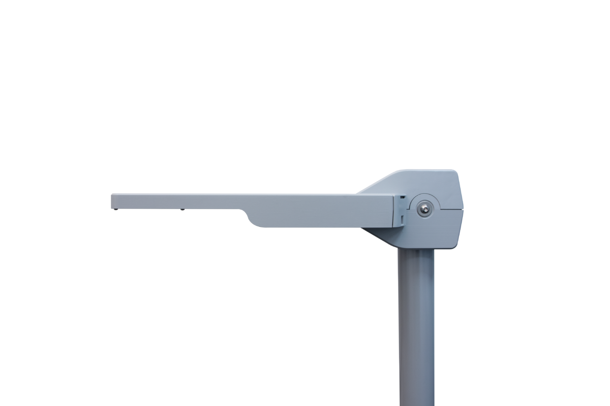 Showing the side view of Aspect Gen2 street light.